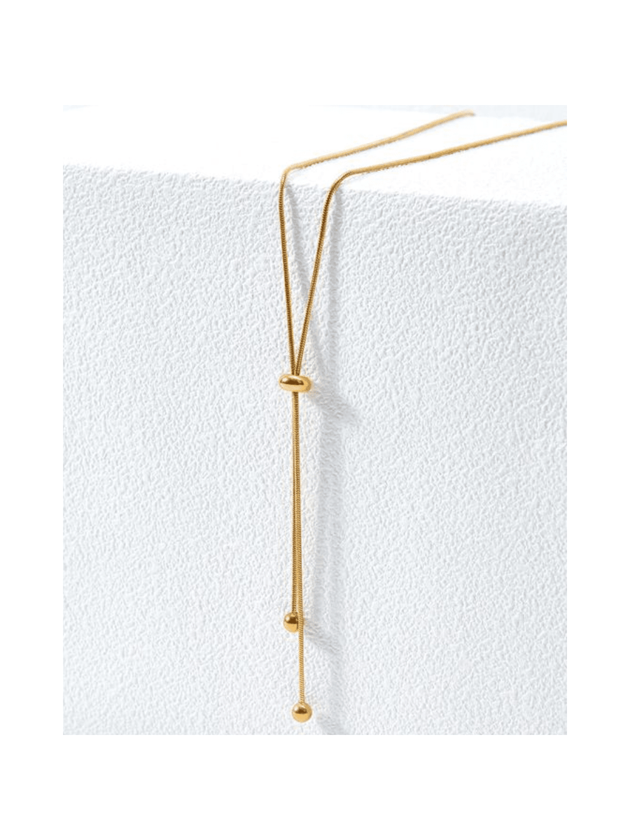 Gravatinha veneziana Banho Ouro Cor:Dourado