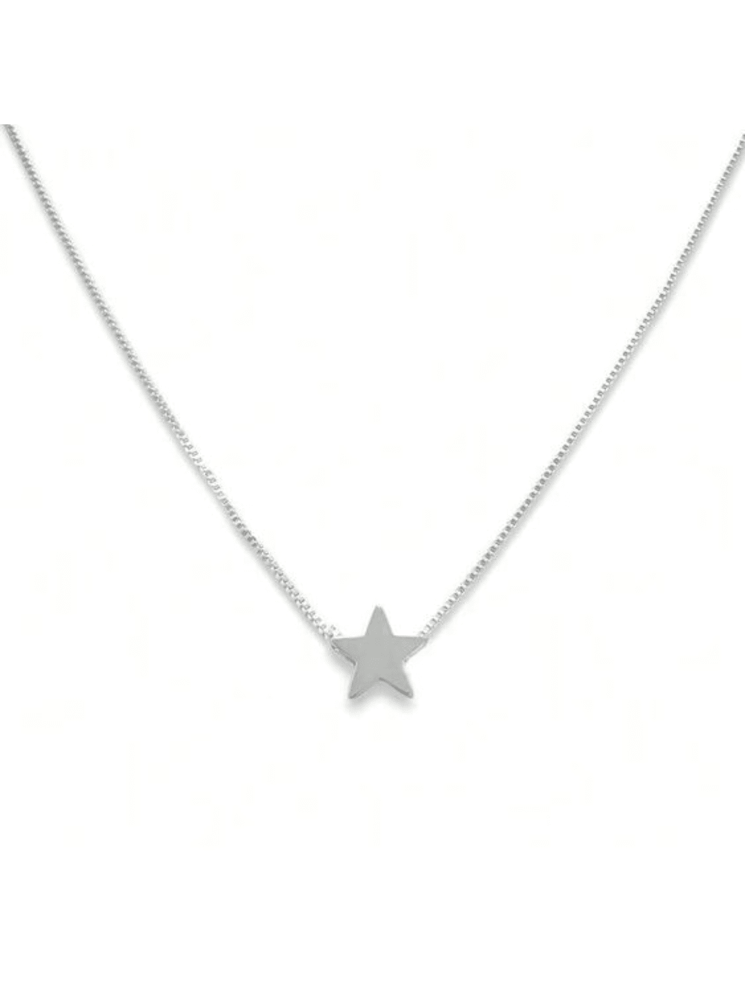 COLAR PINGENTE ESTRELA CORRENTE VENEZIANA