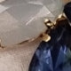 Kit Clutch Anel Brinco Turim Tons de Azul