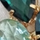 KIT COLAR COM BRINCO CAMPOS Cor:TONS DE VERDE