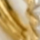 KIT ANEL E BRINCO RONNY DOURADO Cor:Dourado