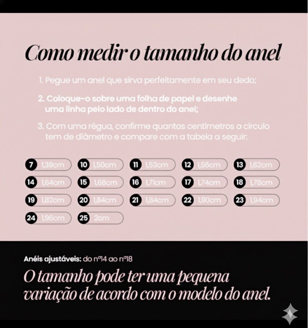 Anel Aparador Duplo Corrente e Zircônia | Dourado