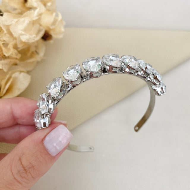 Bracelete Gotinha Alice de Zircônia Cristal Prata