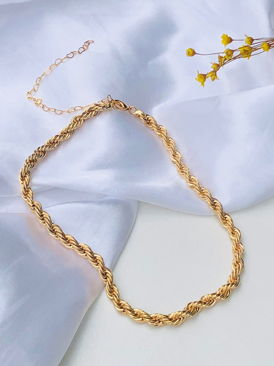 Choker Cordão Baiano Grosso Lowa