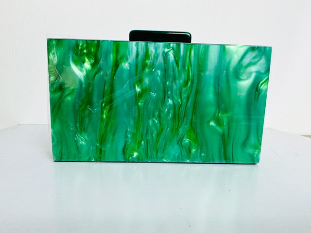 Clutch de Madrepérola Verde