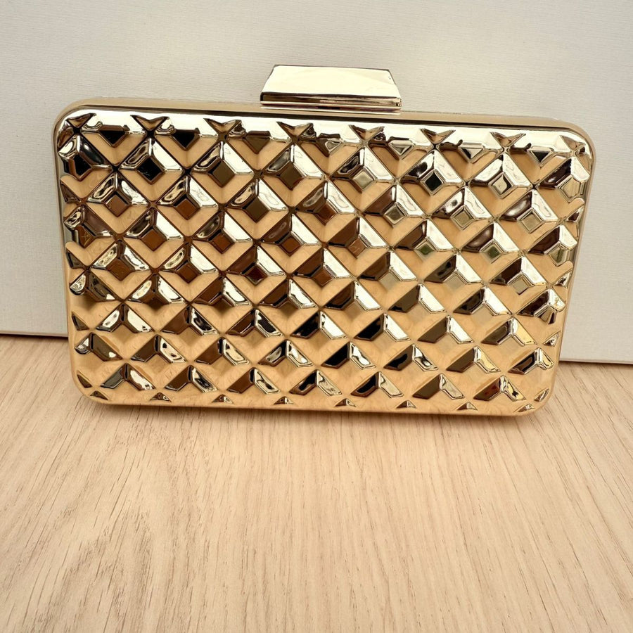 Clutch Luxo Dourado