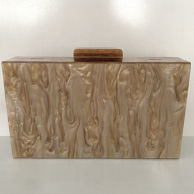 clutch madrepérola marmorizada