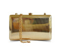 Clutch Metálica Dourada