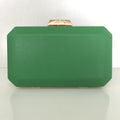 Clutch Verde Forest com Detalhe Dourado
