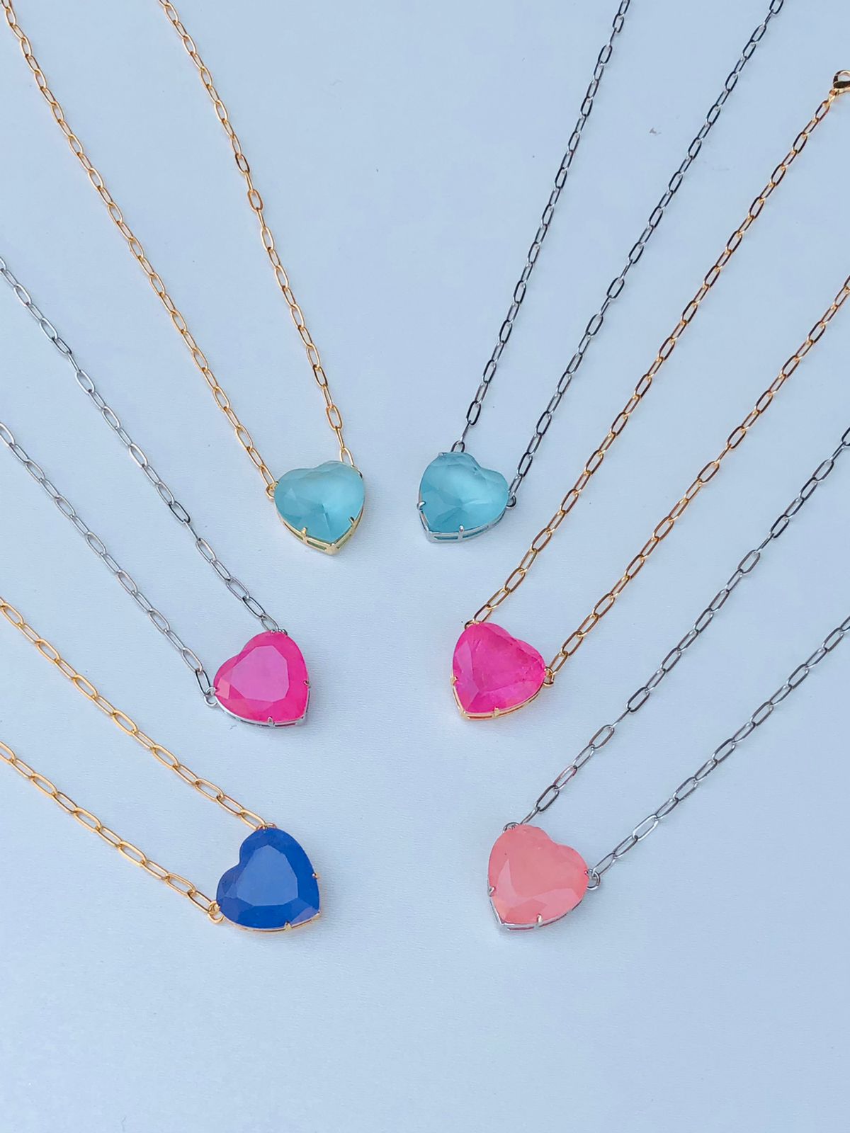 Colar Cartier com Coração Zircônia