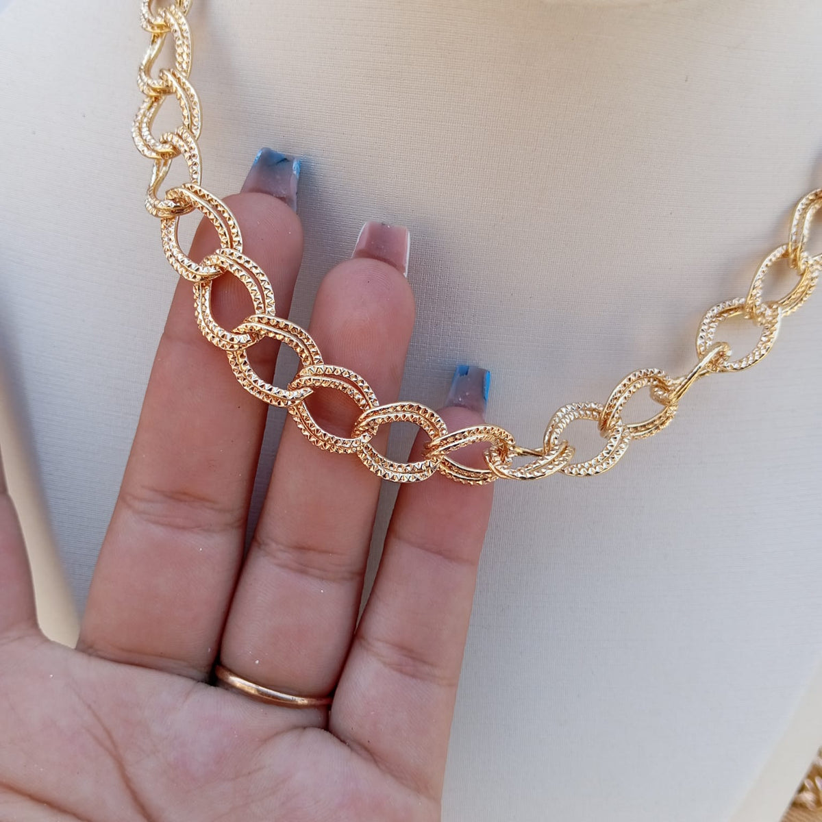 Colar Elos de Ouro