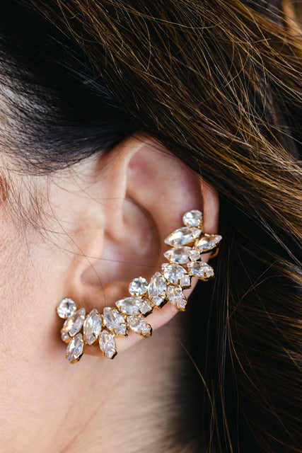 Ear Cuff cristal de Zircônia Izzy
