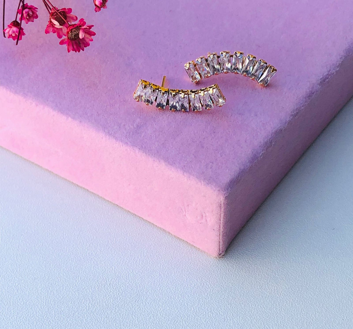 Ear Curff de Zircônia Rafas Cristal
