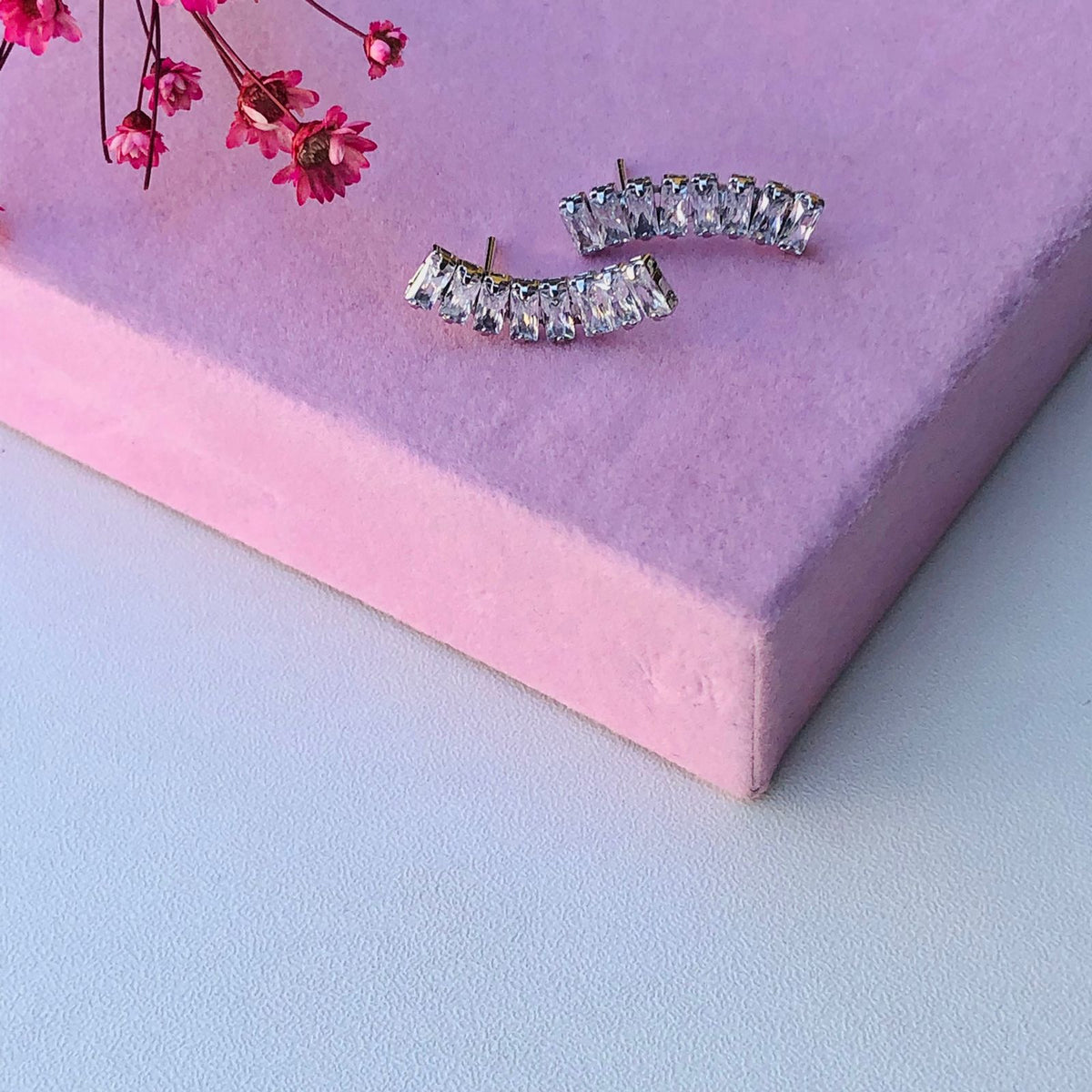 Ear Curff de Zircônia Rafas Cristal