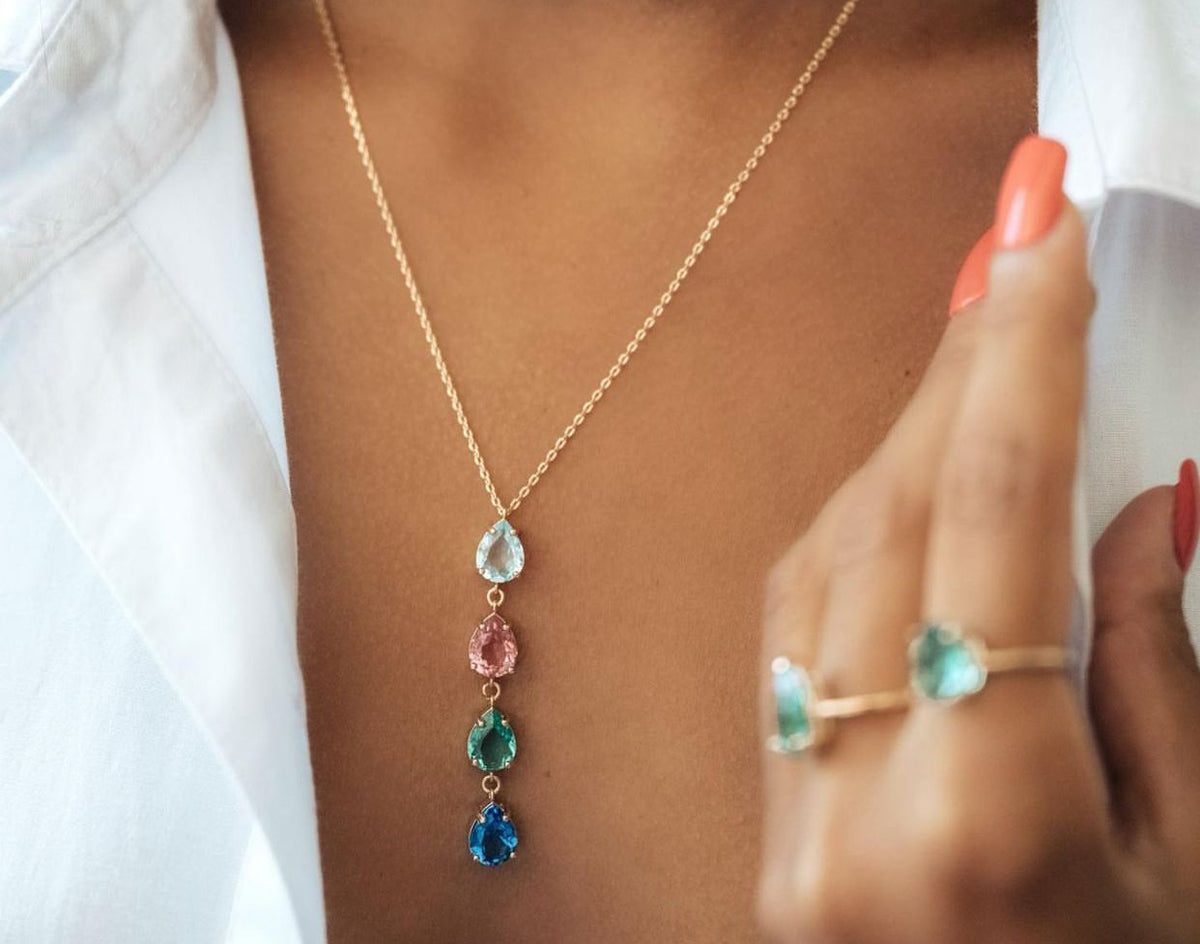 Gravatinha de Zircônia Mini Collor