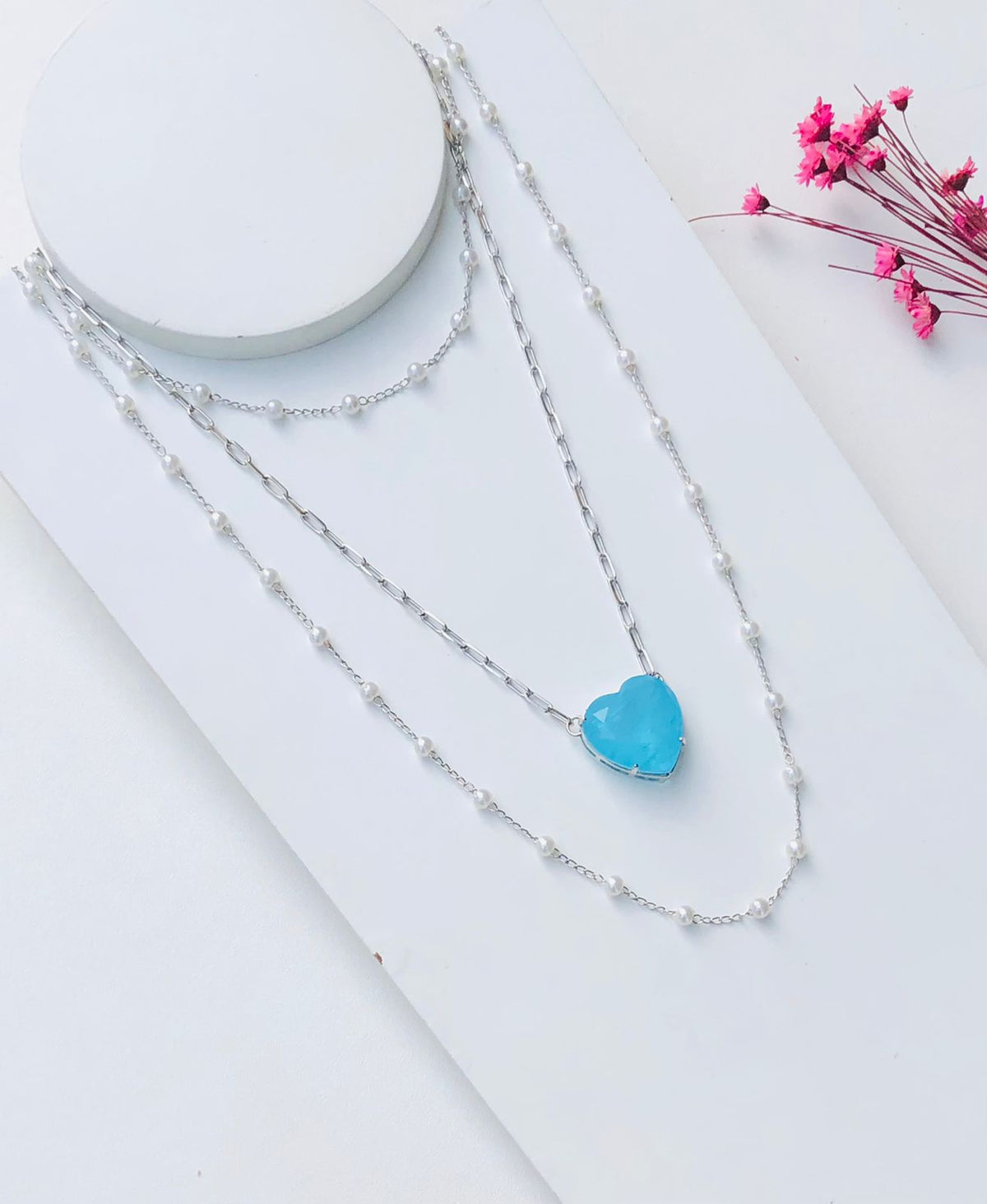 Kit de 3 Colares Heart