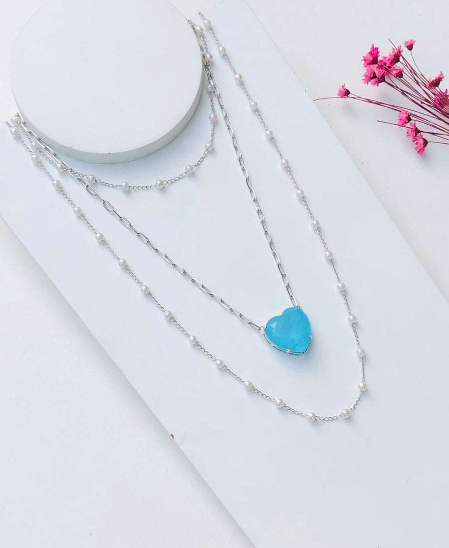 Kit de 3 Colares Heart