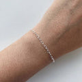 Pulseira corrente de coração