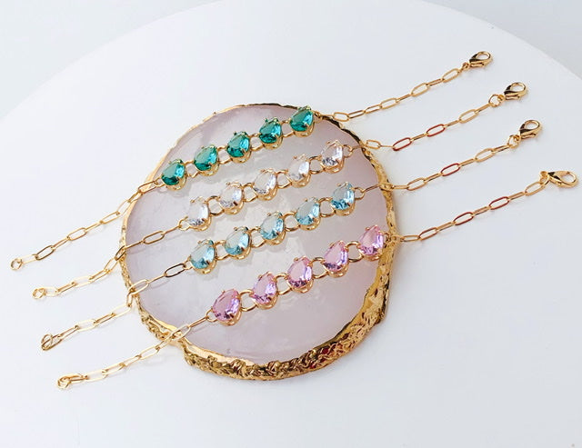 Pulseira De Zircônia Fafa