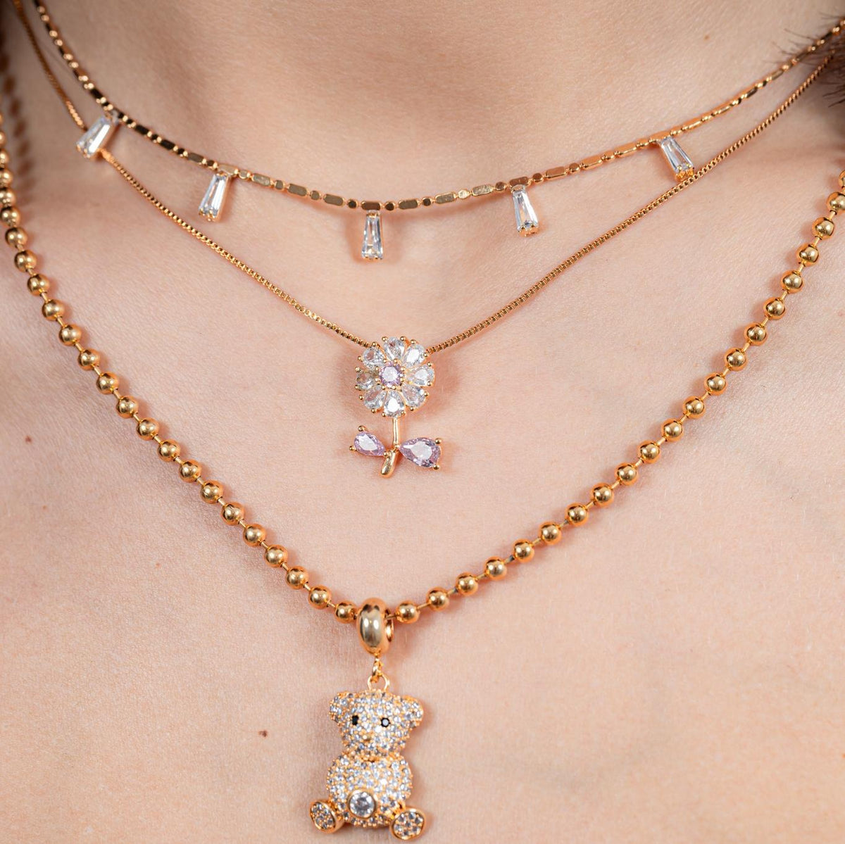 Trio de Colares Trays (vendidos separadamente)