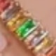 KIT 4 PEÇAS DE ZIRCÔNIA RAFATALIS Cor:Multicolorido