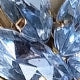 KIT ANEL COM BRINCO ALEXIS HASSE Cor:Azul bebê