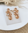 BRINCO JESSICA BANHO DOURADO Cor:AMBAR