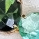 KIT COLAR COM BRINCO MIA Cor:TONS DE VERDE