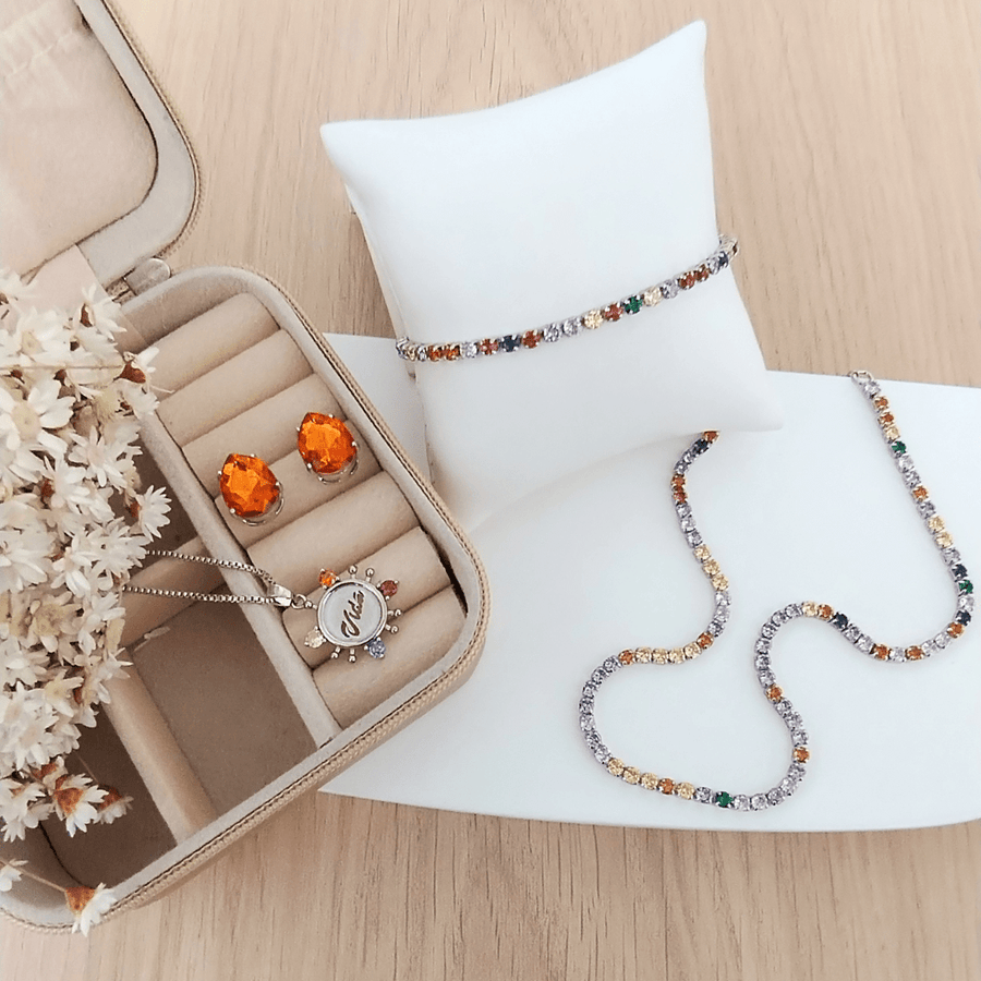 KIT 4 PEÇAS VIDA BANHO DE PRATA Cor:Prata
