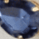 KIT COLAR COM BRINCO SALULA BANHO OURO Cor:AZUL SAFIRA