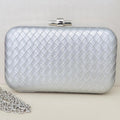 Clutch Detalhada Prata