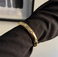 Bracelete Dourado com Zircônia Blig