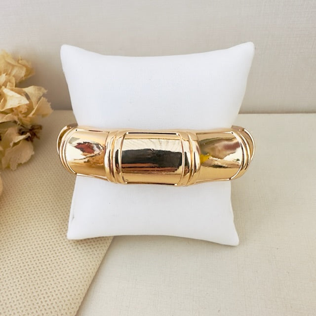 Bracelete Trabalhado Dourado