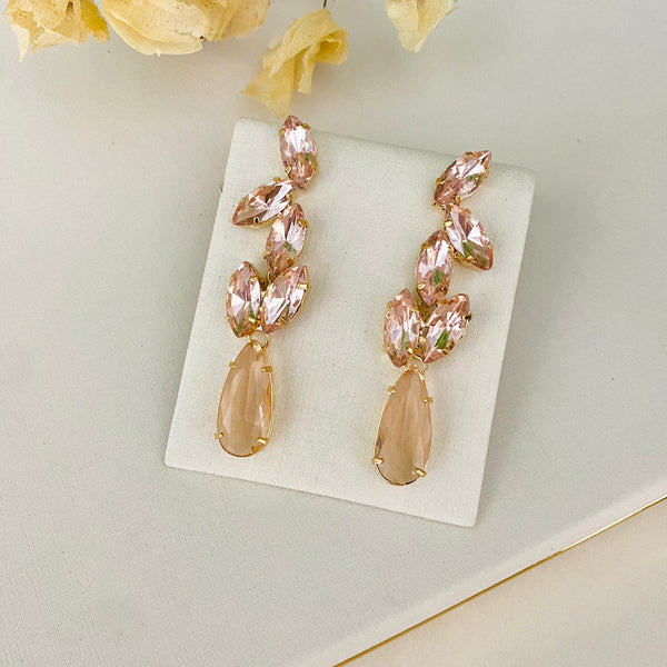 Brinco de Pedraria Nude Ananda