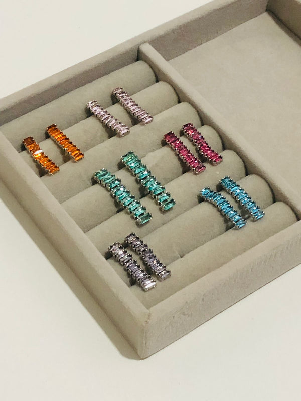 Brinco de Zircônia Rafas Collor