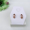 Brinco Navete Rose Dourado