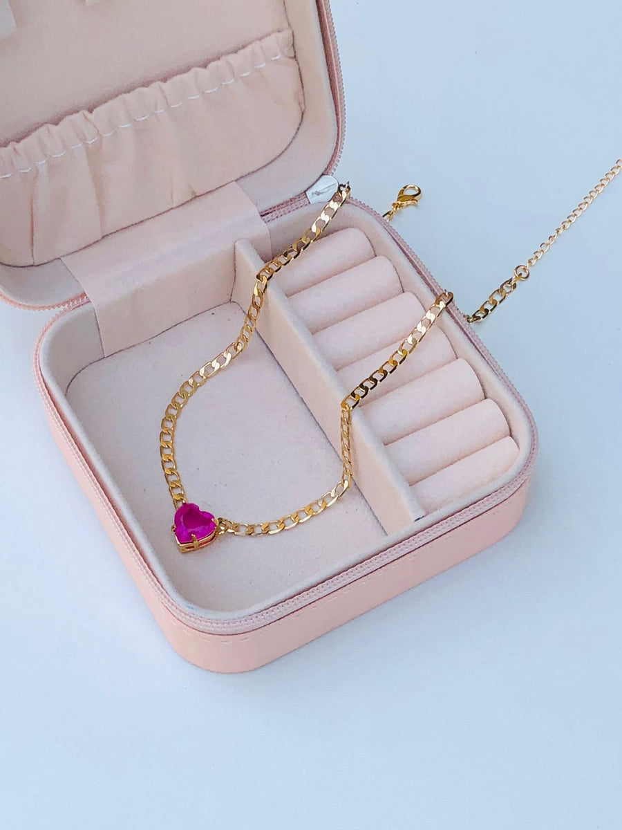 Choker de Cartier com Coração Zircônia