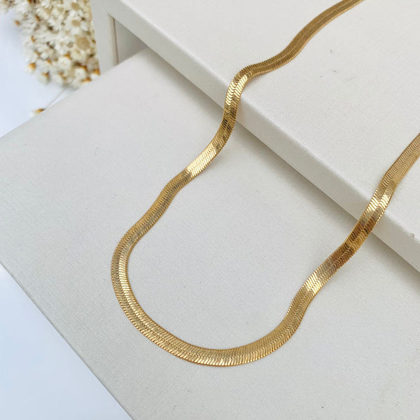 Choker de Fita Lamina