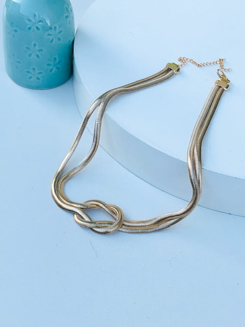 Choker de Malha Nó