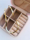 Choker Fita Dourado