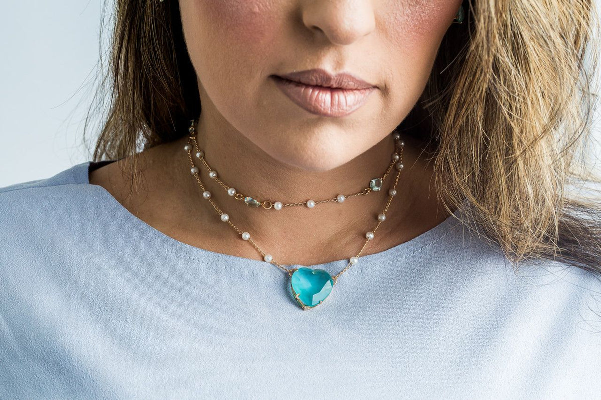 Choker Pérola com Zircônia Anita