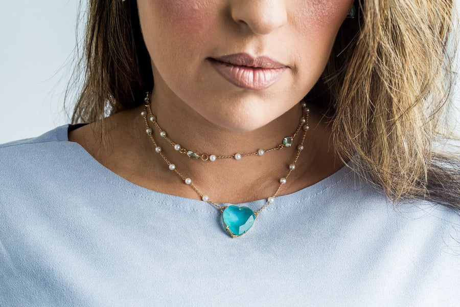 Choker Pérola com Zircônia Anita