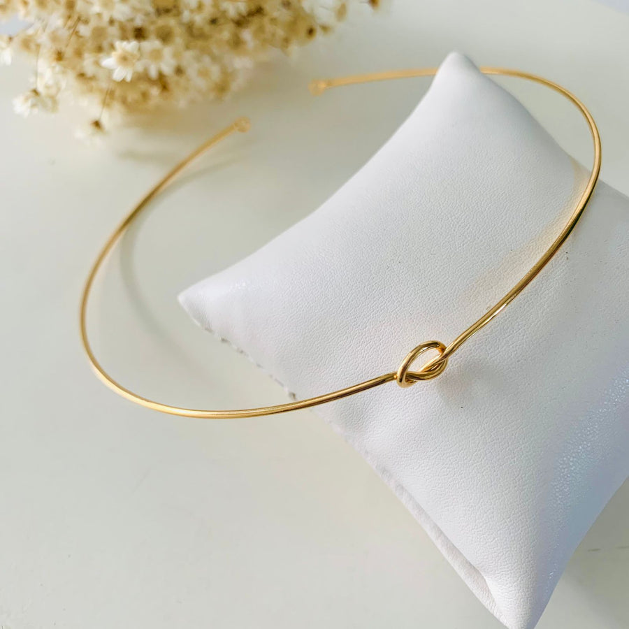 Choker Ajustável Nó