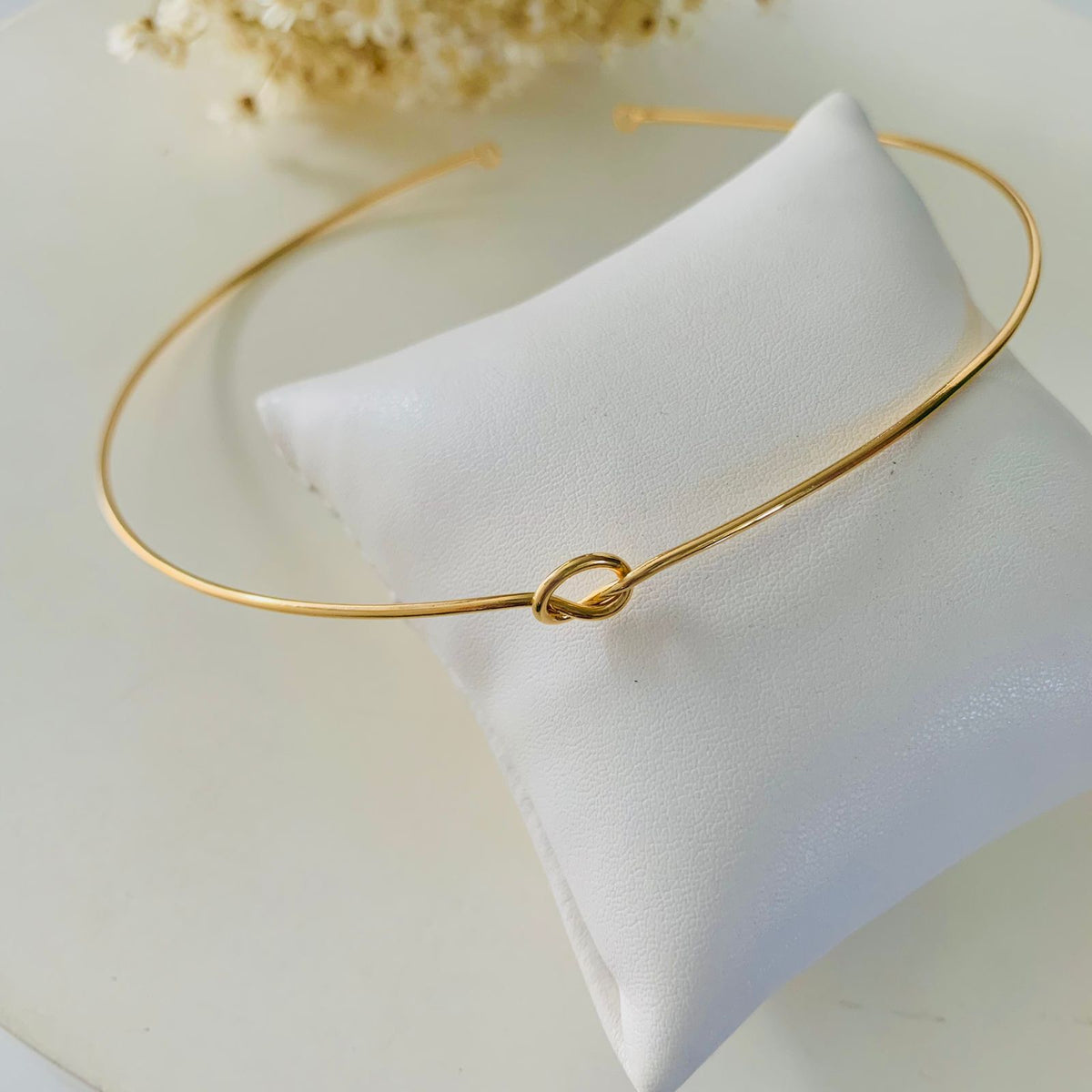 Choker Ajustável Nó