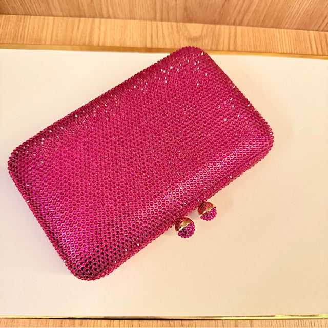 Clutch  de Brilho Pink