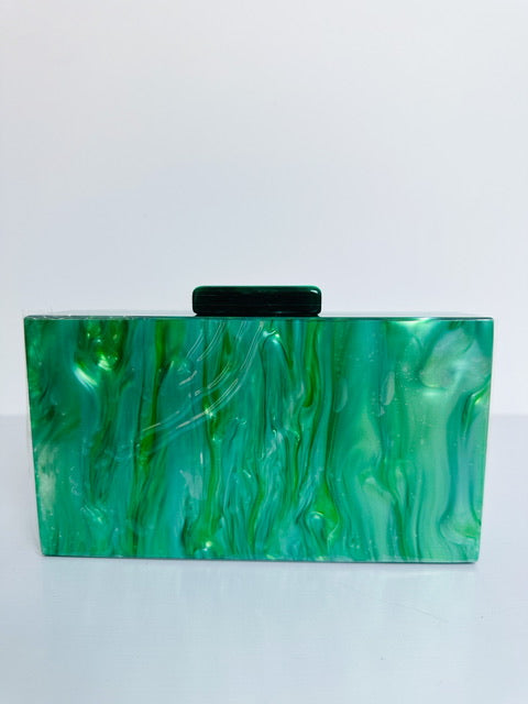 Clutch de Madrepérola Verde