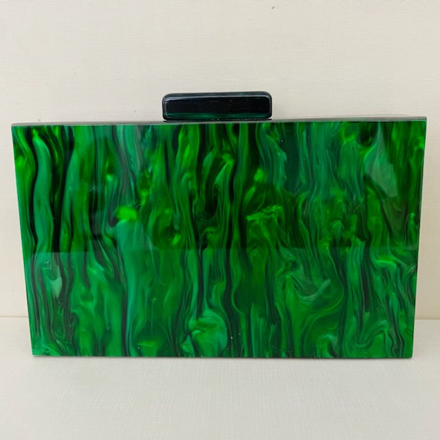 Clutch de Madrepérola Verde