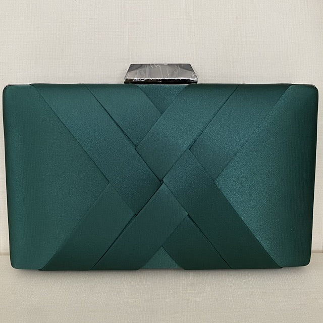 Clutch de X Verde Esmeralda
