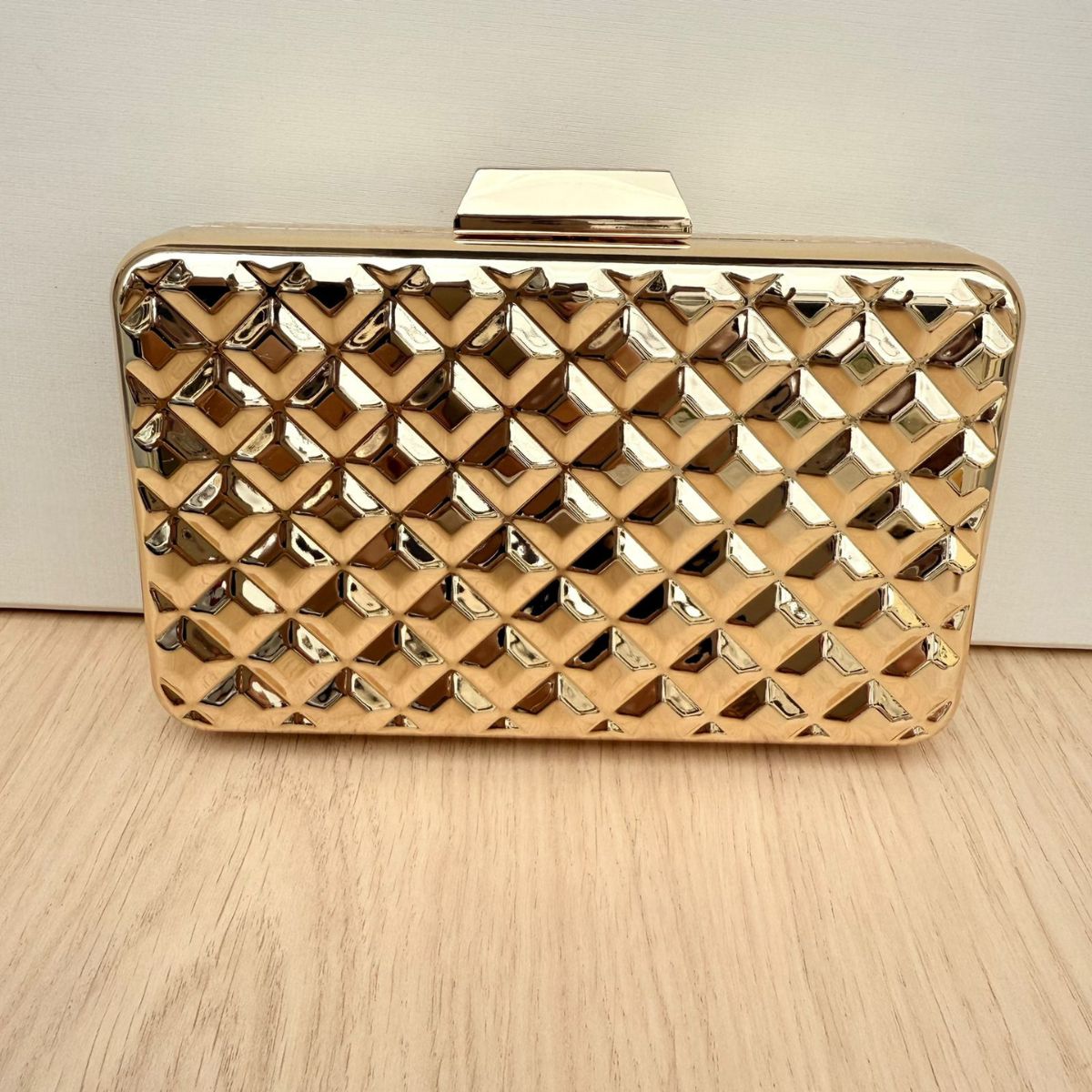 Clutch Luxo Dourado