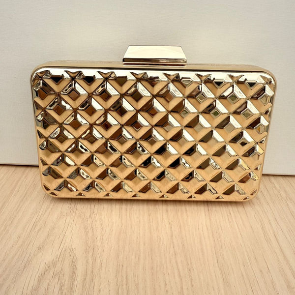 Clutch Luxo Dourado